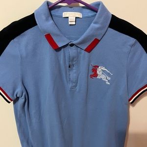 Boys Burberry polo.